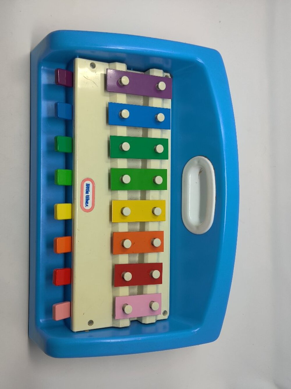 Little Tikes Tap a Tune Blue Xylophone Keyboard Music Piano Vintage 1985